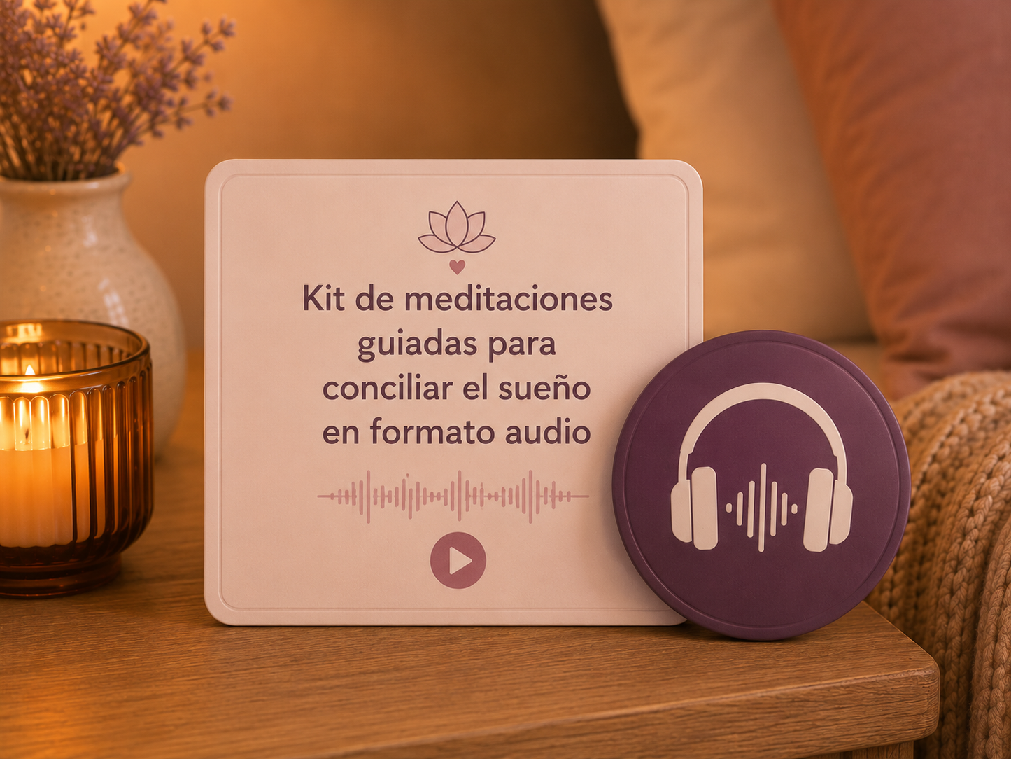 Kit de meditaciones guiadas para conciliar el sueño
