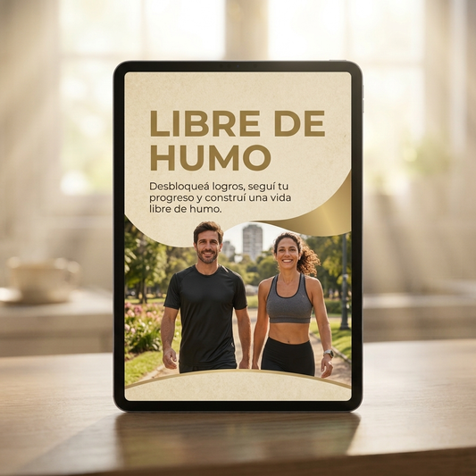 Libre de Humo — mockup de la Mini App interactiva